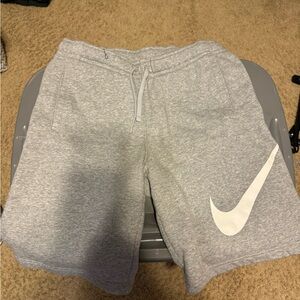Grey Nike Sweatshorts